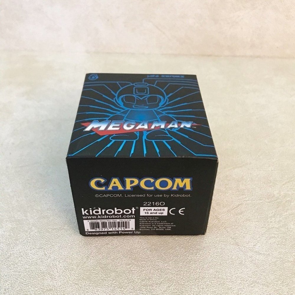 Kidrobot Megaman Mini Series Unopened Blind Box Vinyl Figure New Capcom New - Picture 4 of 12